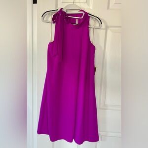 Elegant Pink Sleeveless Dress